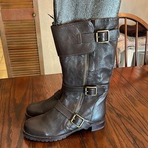 Faryl Robin Brown Leather Boots